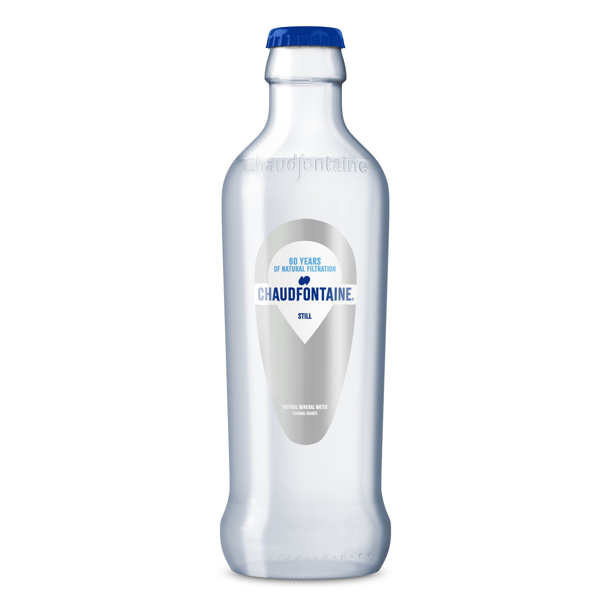 Chaudfontaine Blauw Krat 24x25 cl