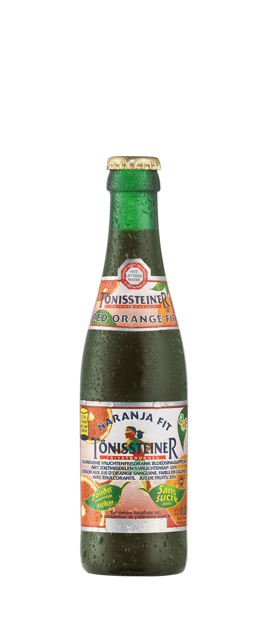 Tonissteiner Naranja Fit Krat 20x25 cl