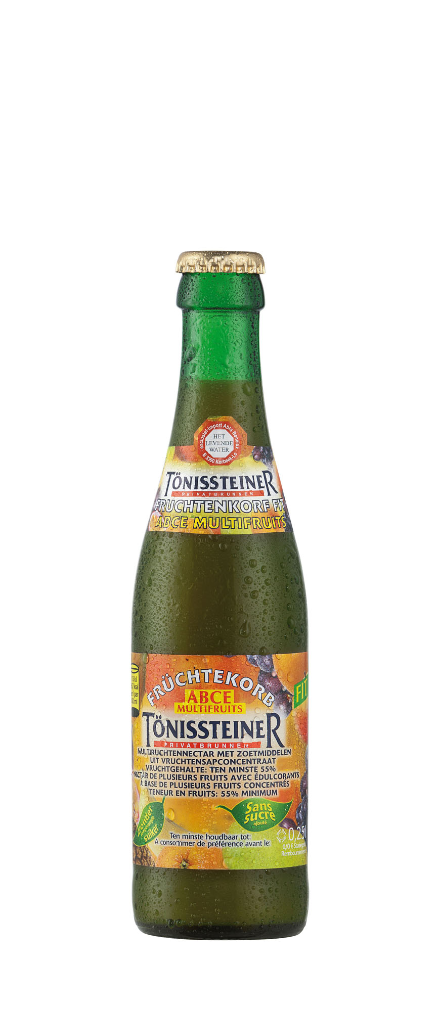 Tonissteiner Vruchtenkorf Fit Krat 20x25 cl