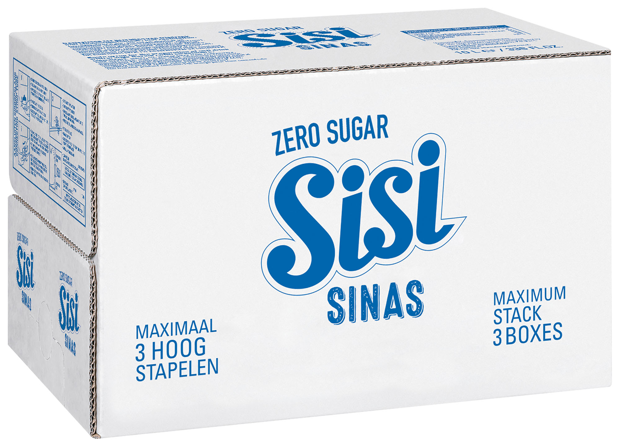 Sisi Sinas 0% Postmix Doos 10 ltr