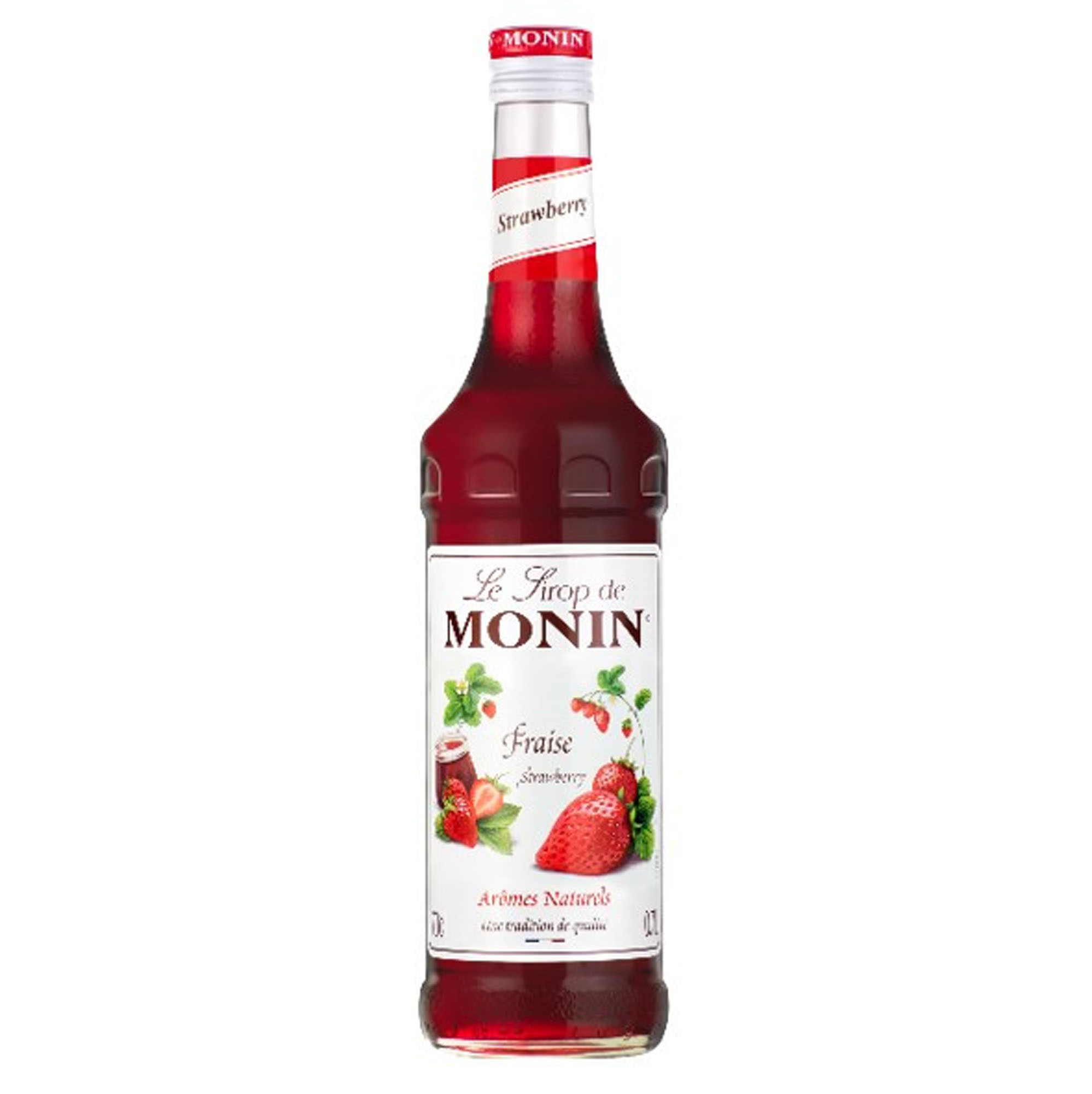 Monin Fraise (Aardbei) Fles 70 cl