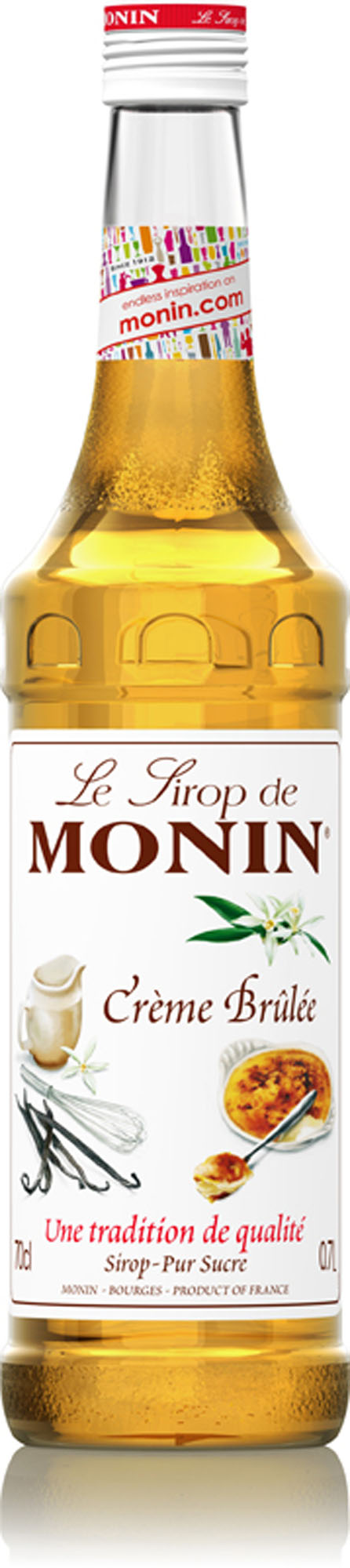 Monin Creme Brulee Fles 70 cl