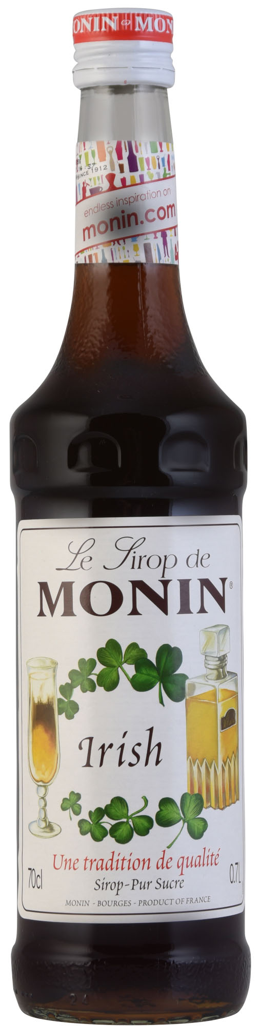 Monin Irish Syrup Fles 70 cl