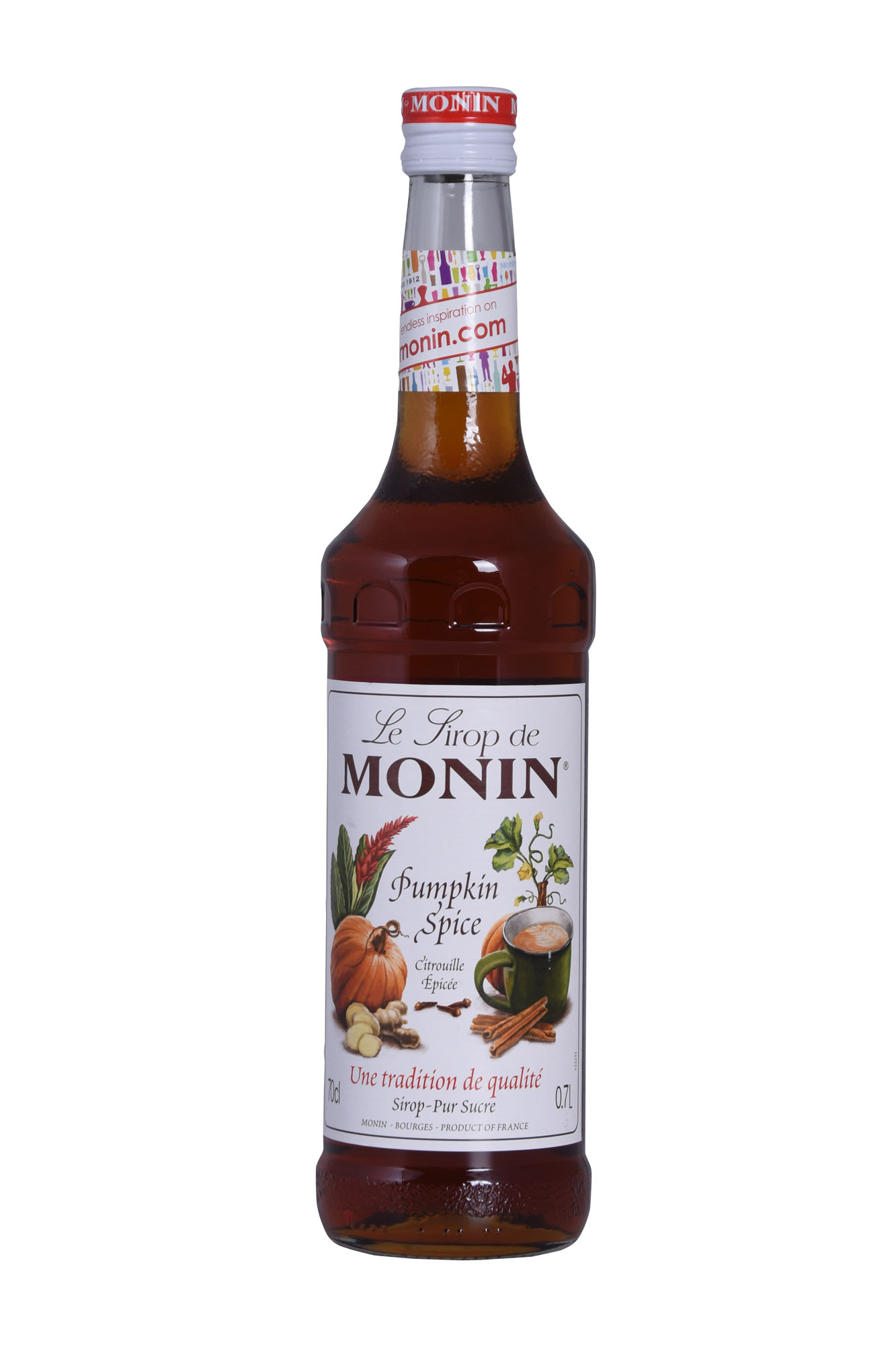 Monin Pumpkin Spice Fles 70 cl