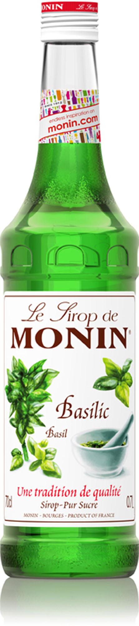 Monin Basilicum siroop Fles 70 cl