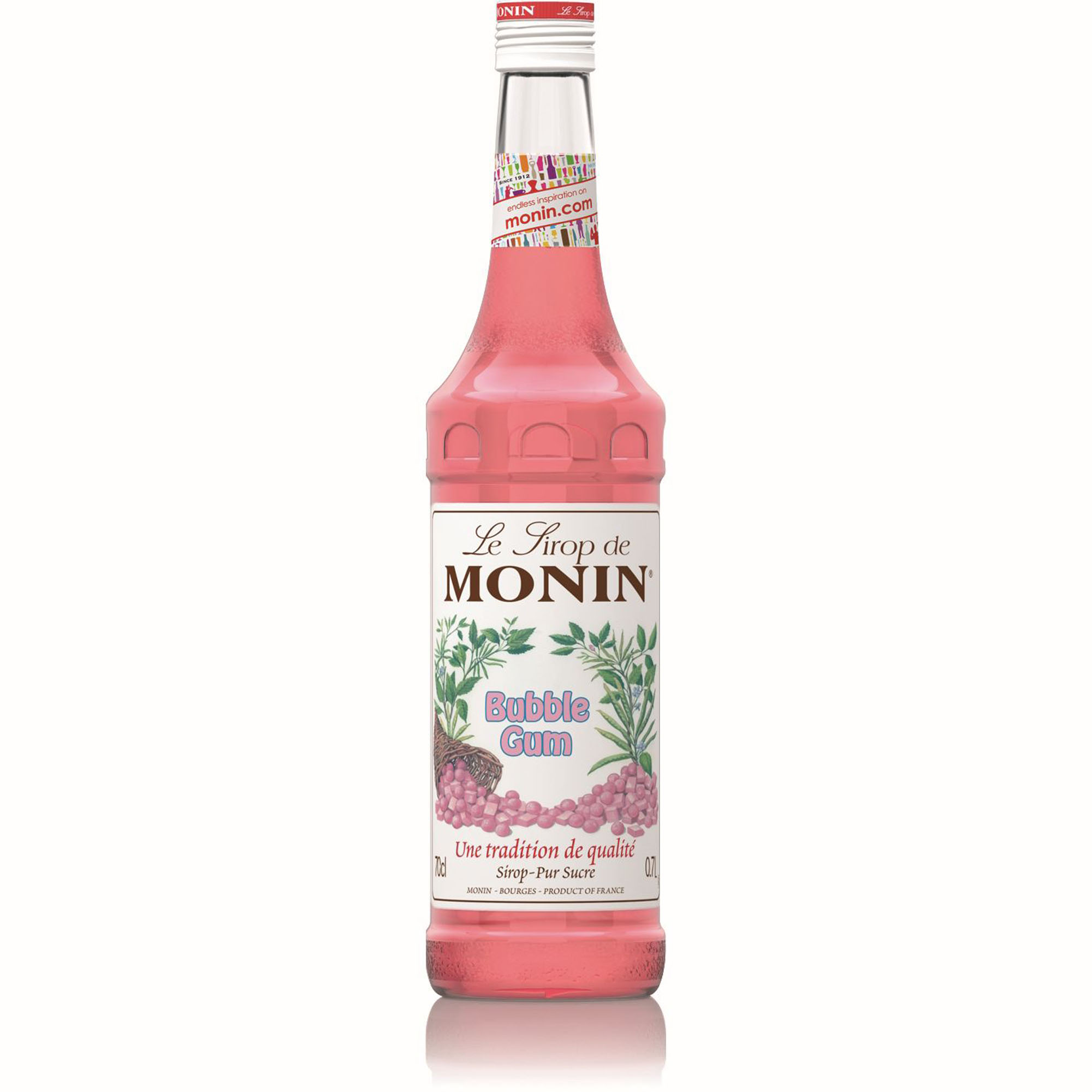 Monin Bubble Gum siroop Fles 70 cl