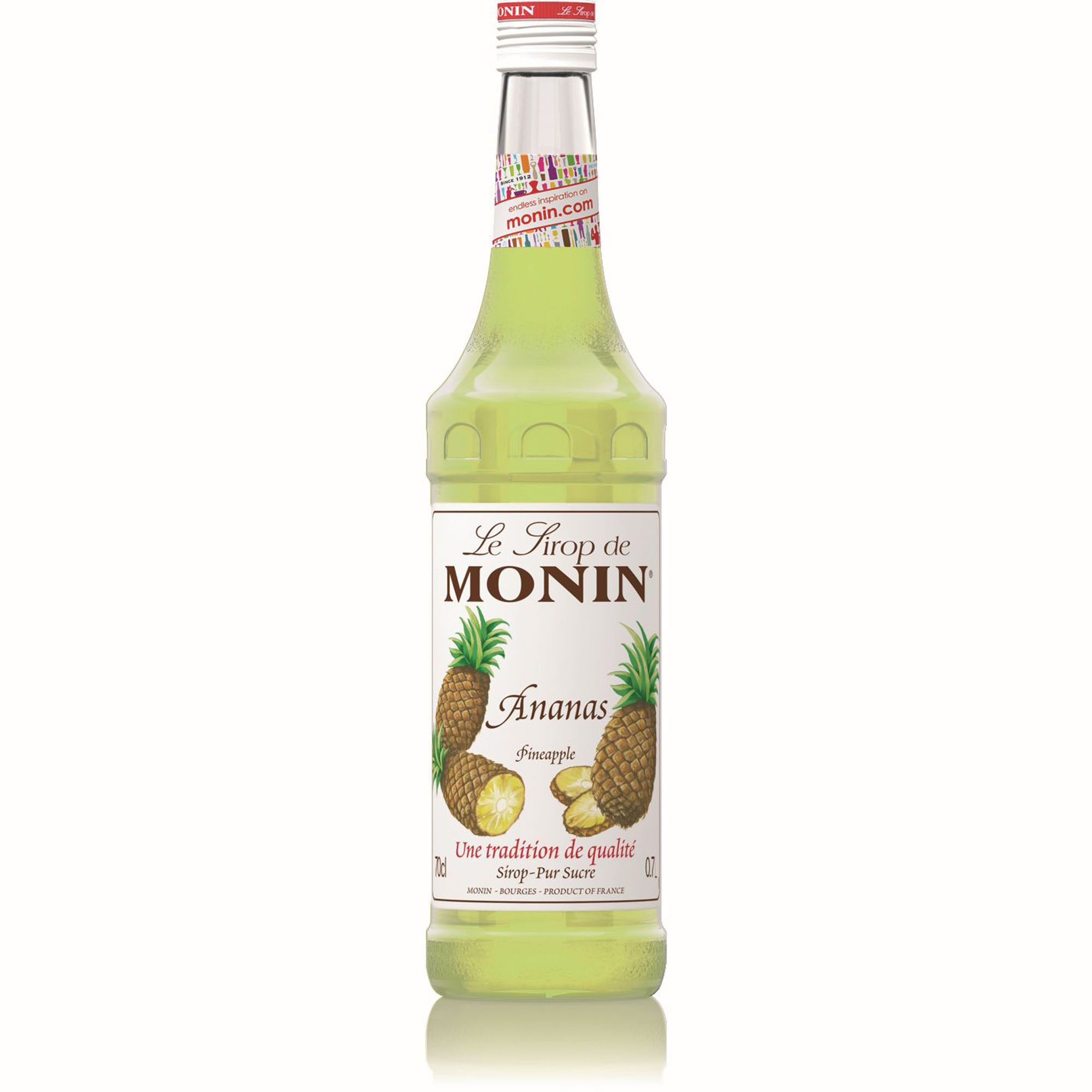 Monin Ananas siroop Fles 70 cl