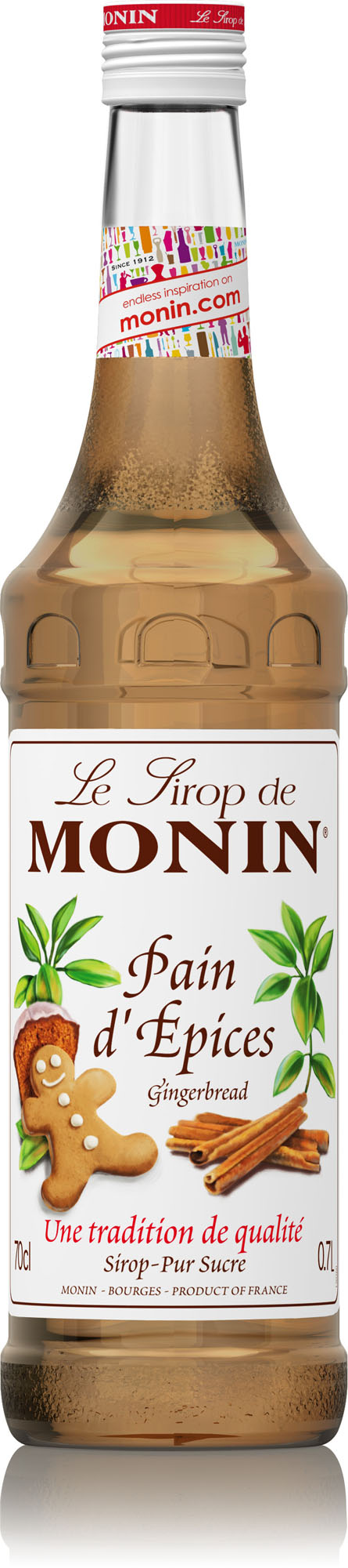 Monin Gingerbread Fles 70 cl