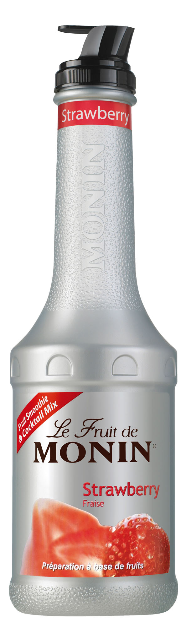 Monin Strawberry Puree Fles 100 cl