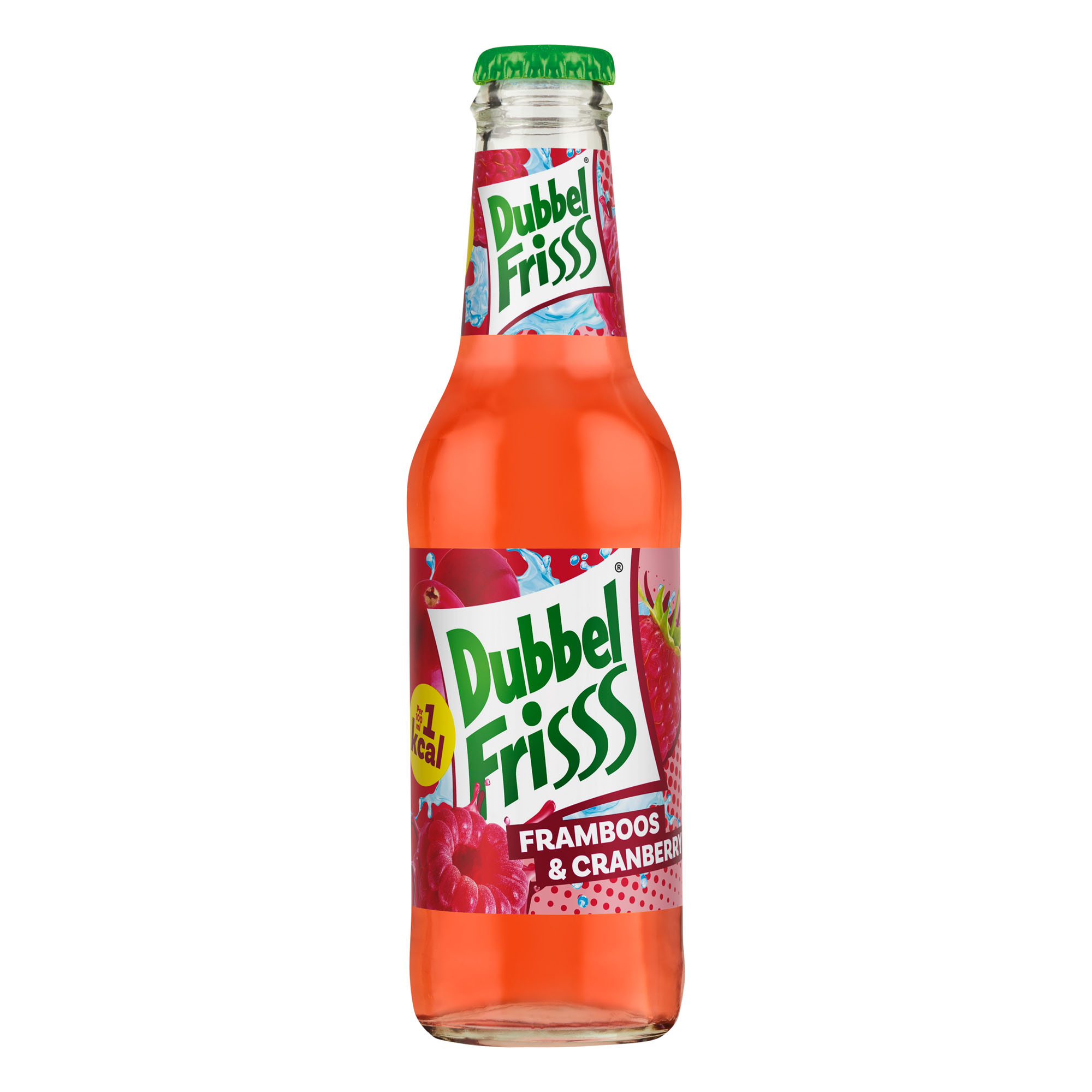 Dubbelfris Framboos - Cranberry Krat 24x20 cl