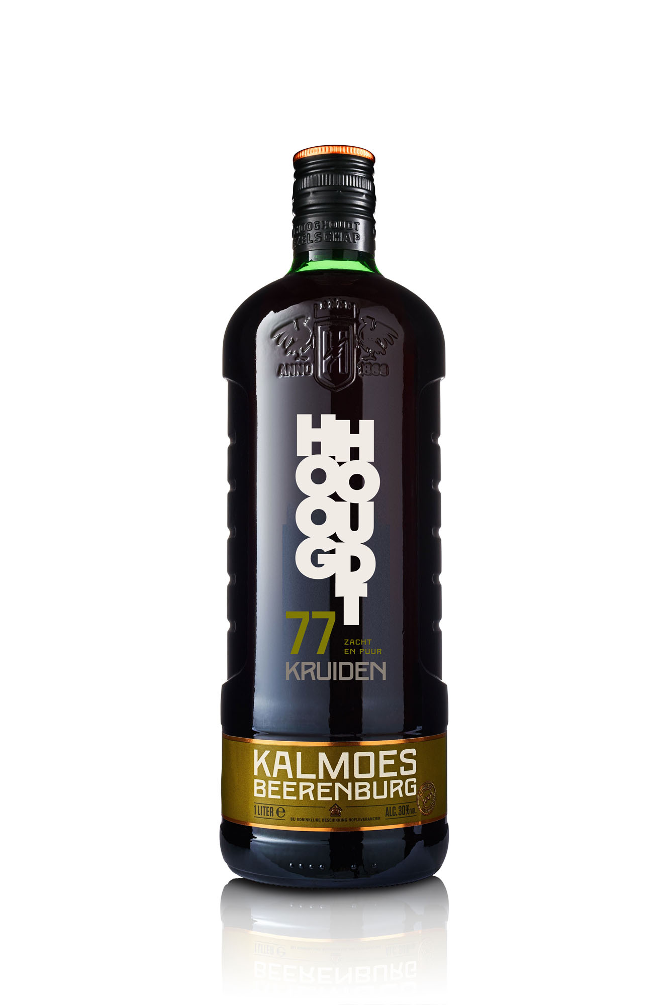 Hooghoudt Beerenburg Kalmoes Fles 100 cl 30%