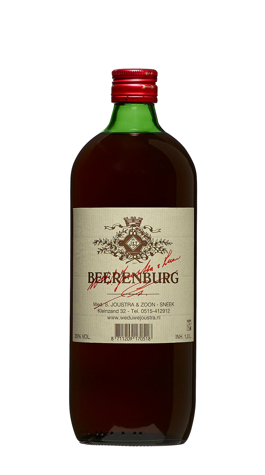 Joustra Beerenburg Fles 100 cl 35%