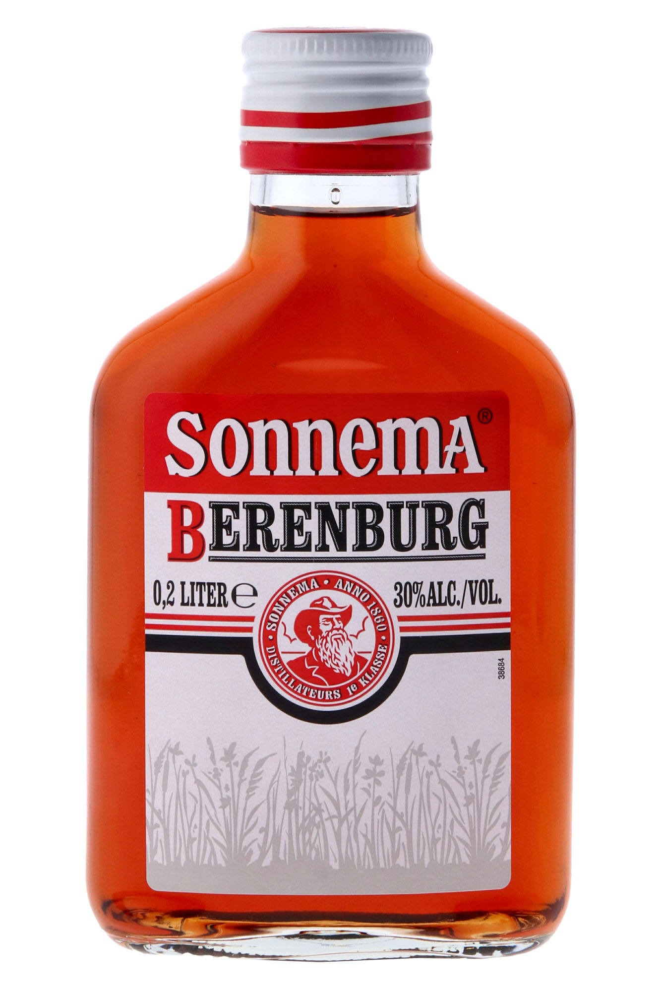 Sonnema Berenburg zakflacon Doos 12x20cl 30%