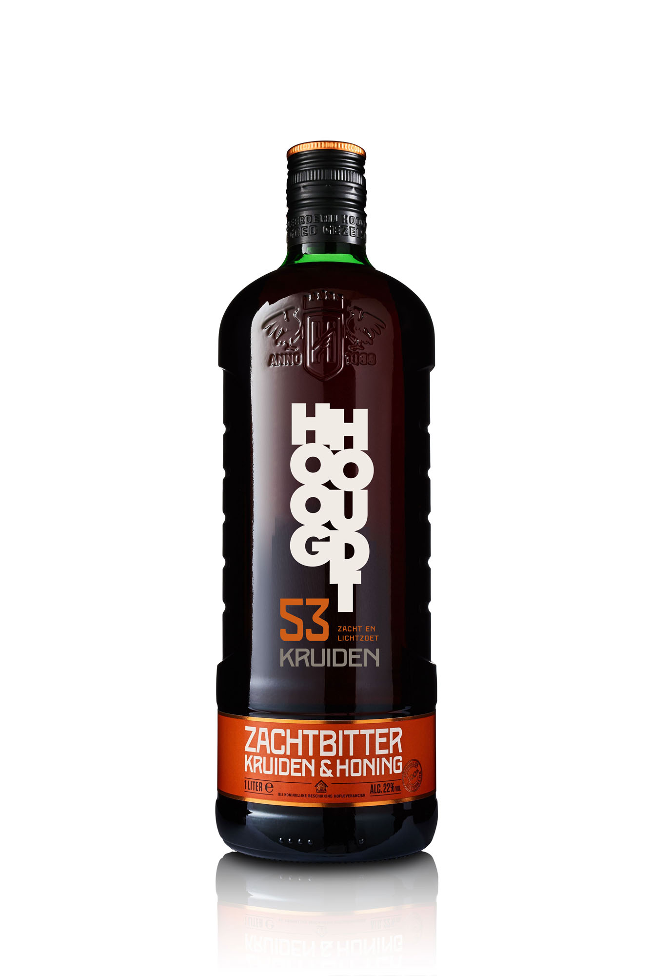 Hooghoudt Zachtbitter Fles 100 cl 22%