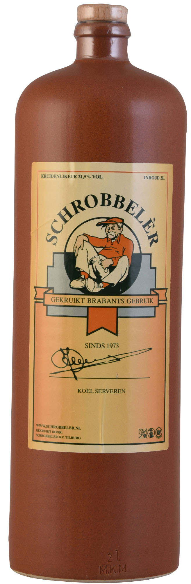 Schrobbeler Steen Fles 200 cl 21,5%