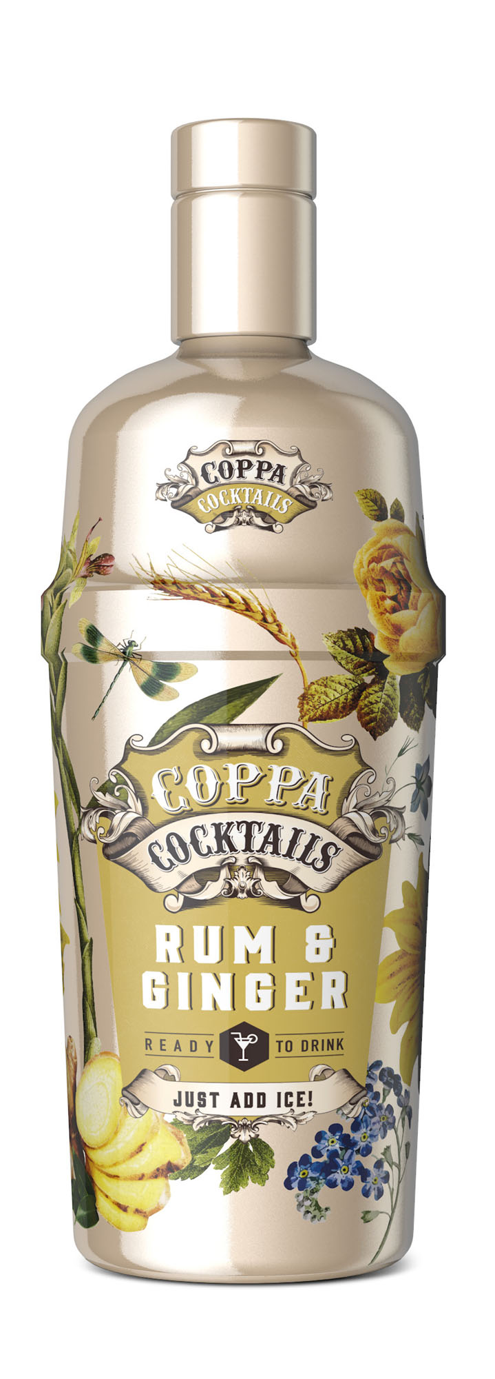 Coppa Cocktails Rum & Ginger Fles 70 cl 10%