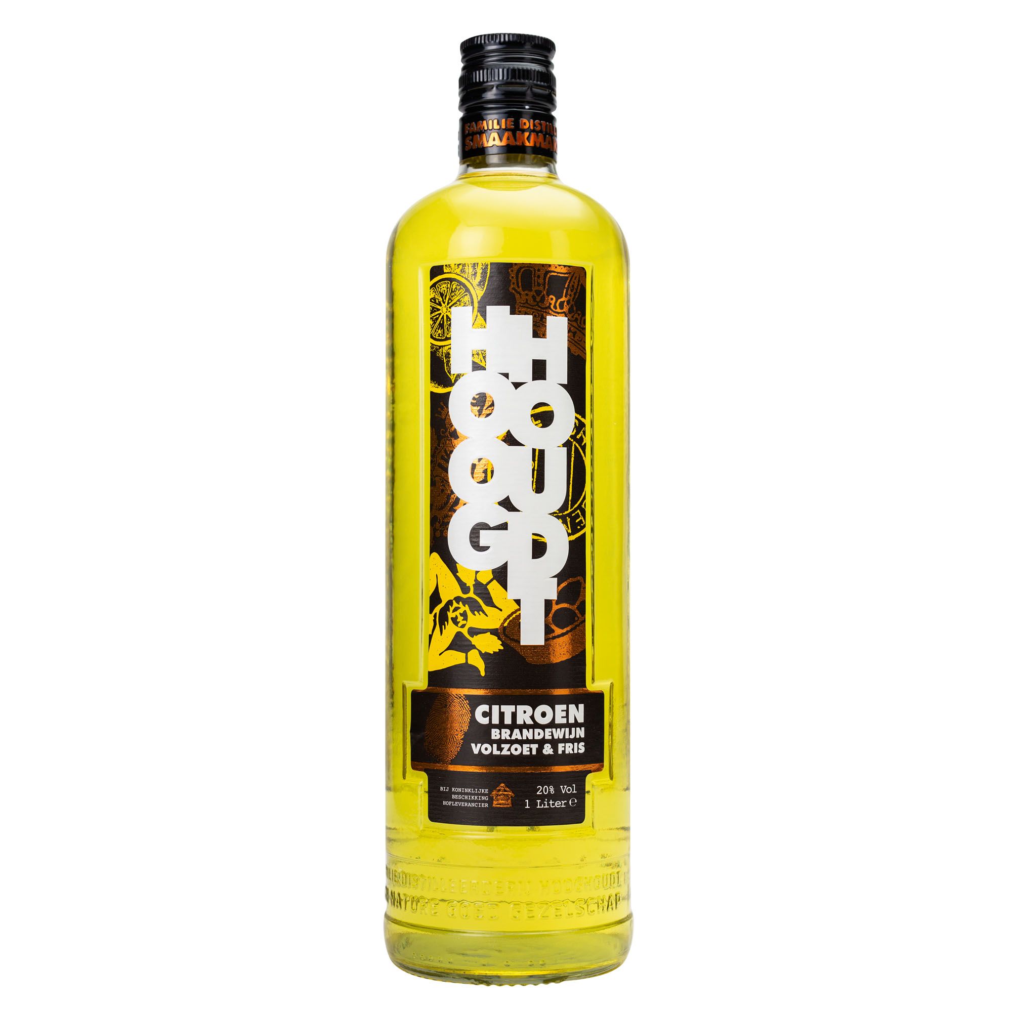 Hooghoudt Citroenbrandewijn Fles 100 cl 20%