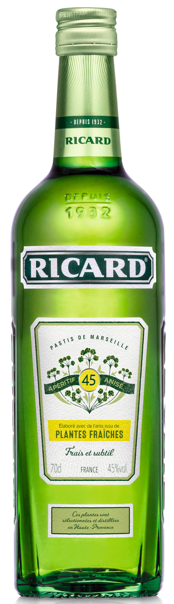 Ricard Plantes Fraiches Fles 70 cl 45%