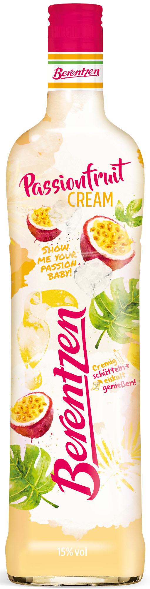 Berentzen Passionfruit Cream Fles 70 cl 15%