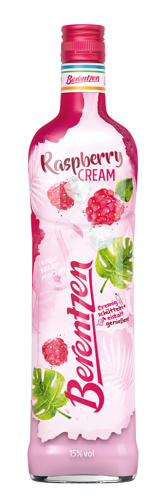 Berentzen Raspberry Cream Fles 70 cl 15%