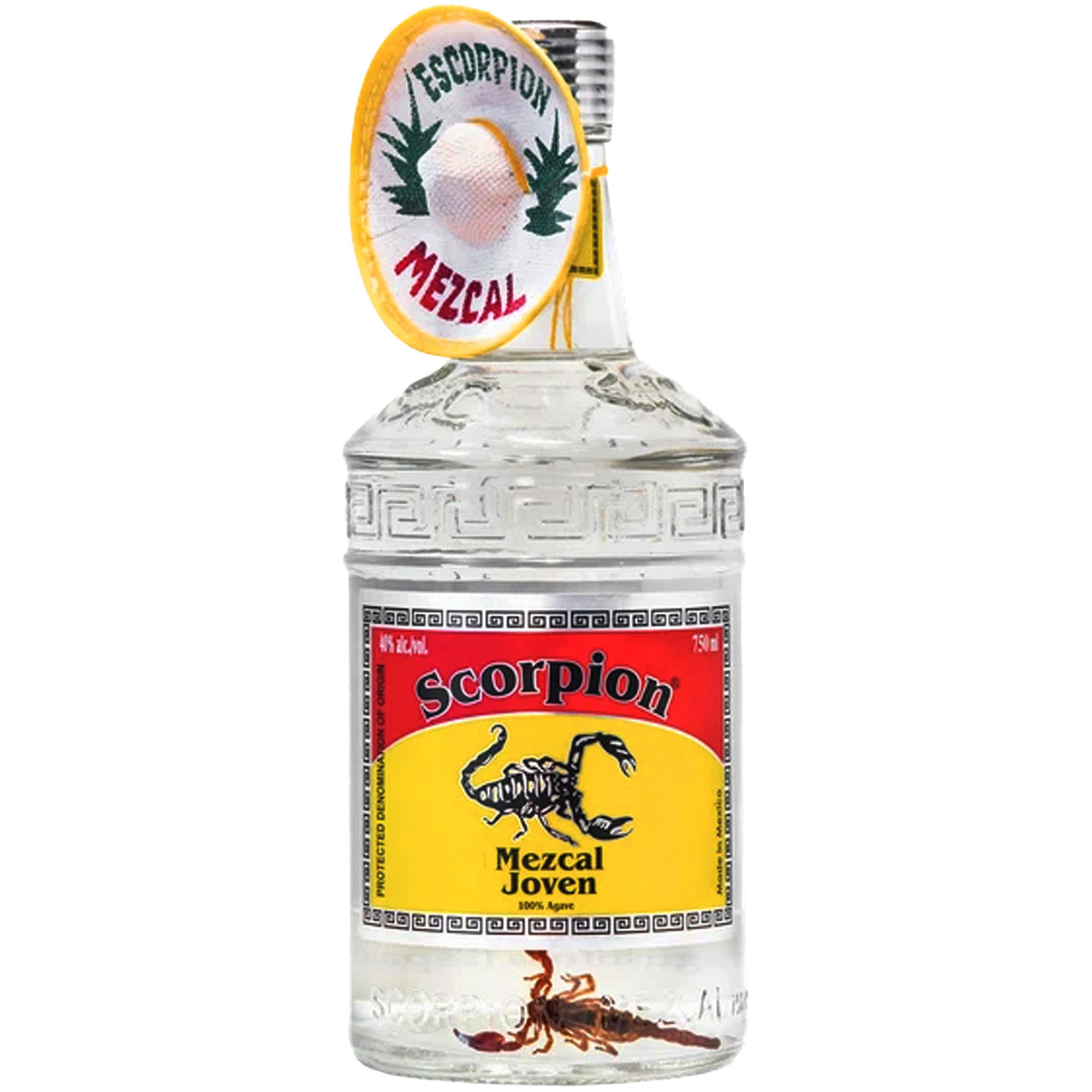 Scorpion Mezcal Silver met schorpioen Fles 70 cl 40%