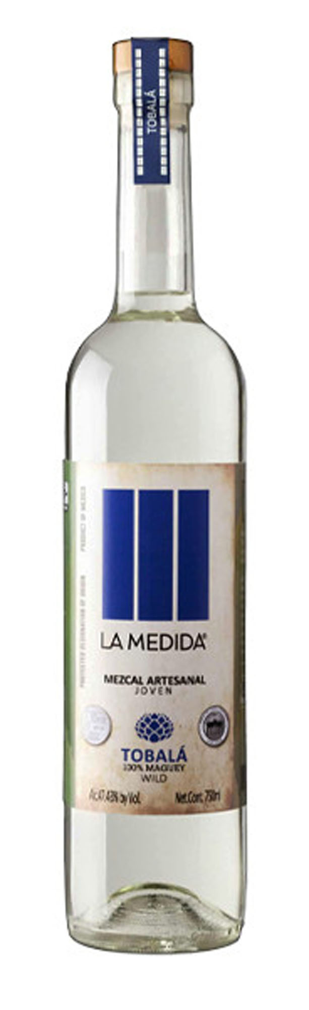 Mezcal La Medida Tobala  Fles 70 cl 40%