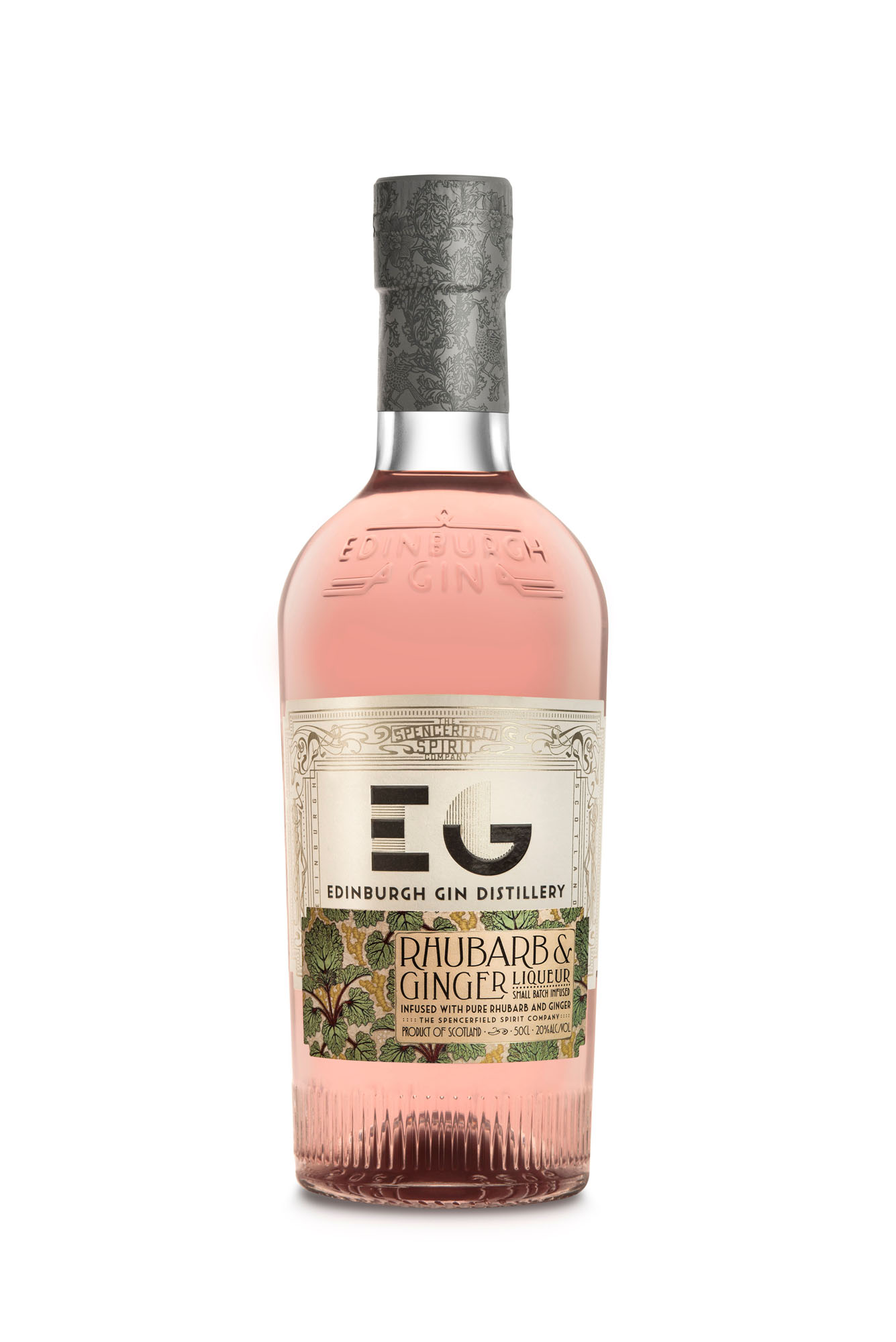 Edinburgh Gin Rhubarb&Ginger liq. Fles 50 cl 20%