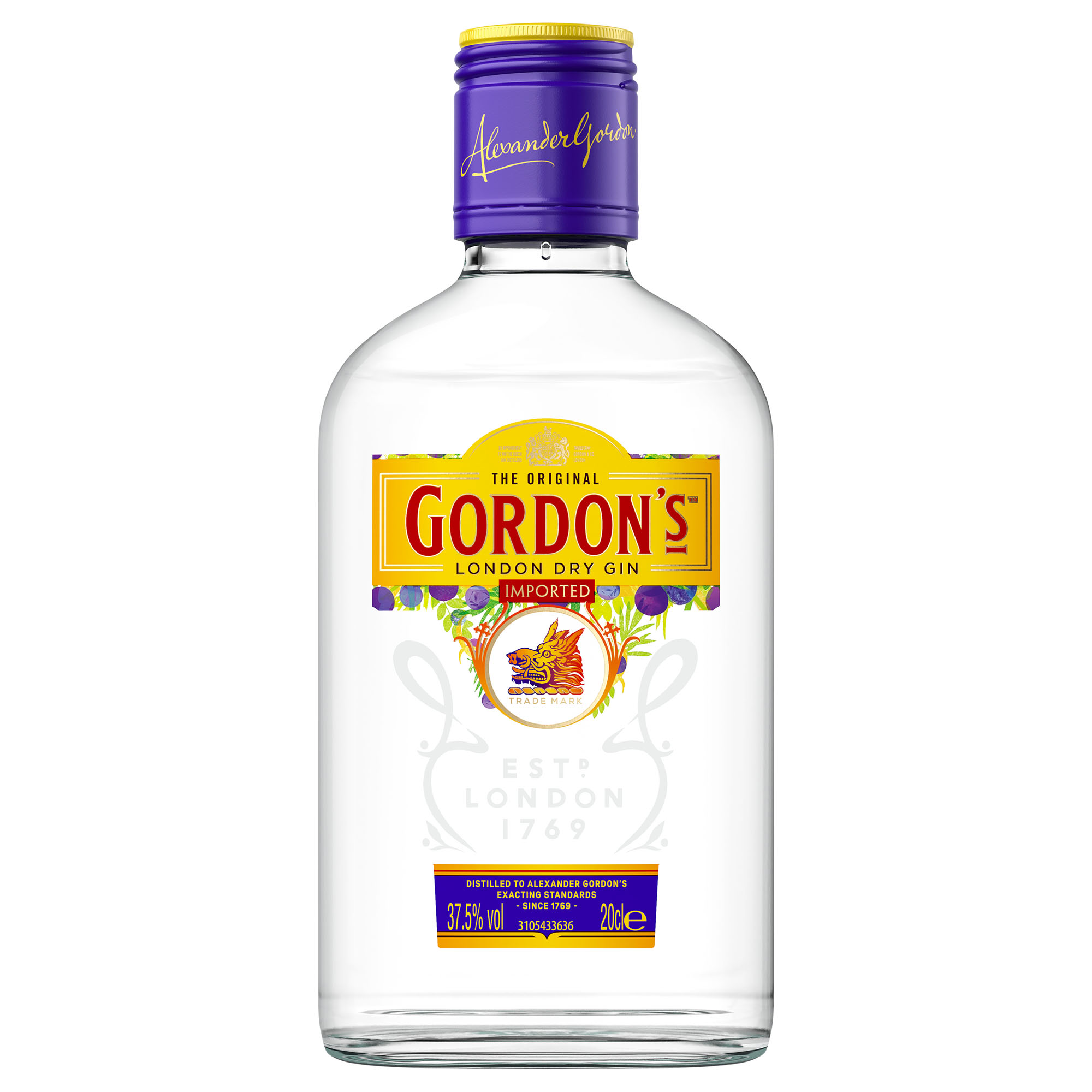 Gordons Dry Gin Tray 6x20 cl 37,5%