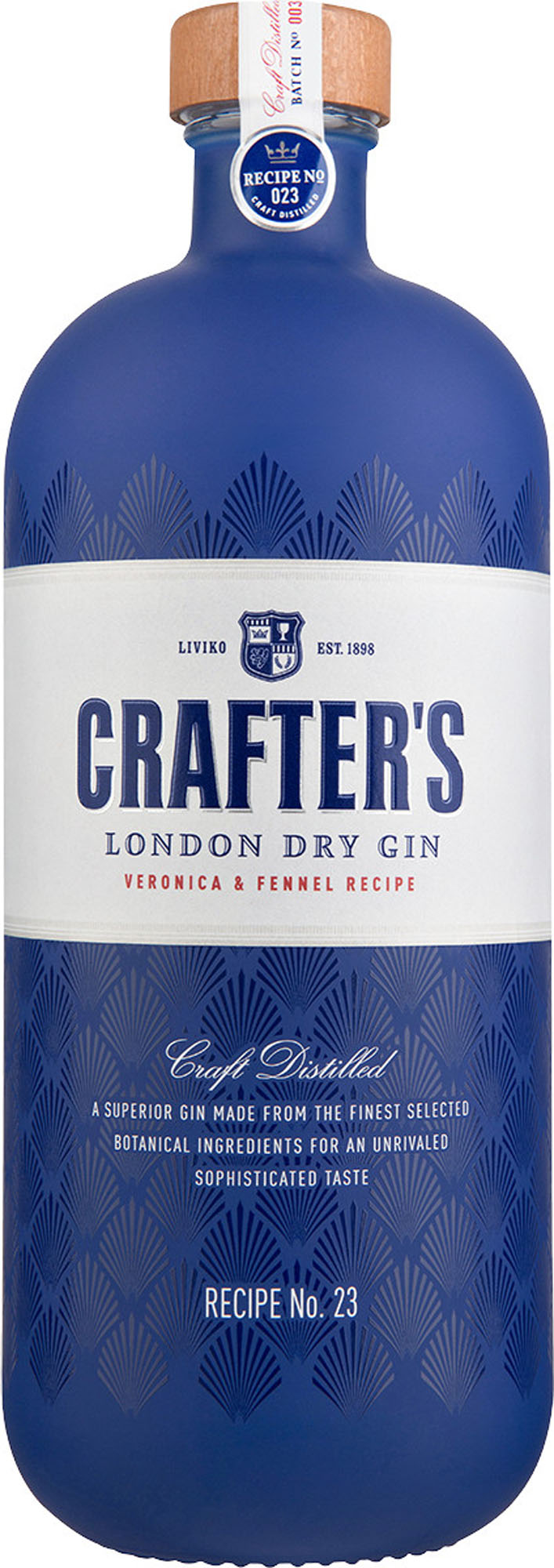 Crafter's Gin Fles 70 cl 43%