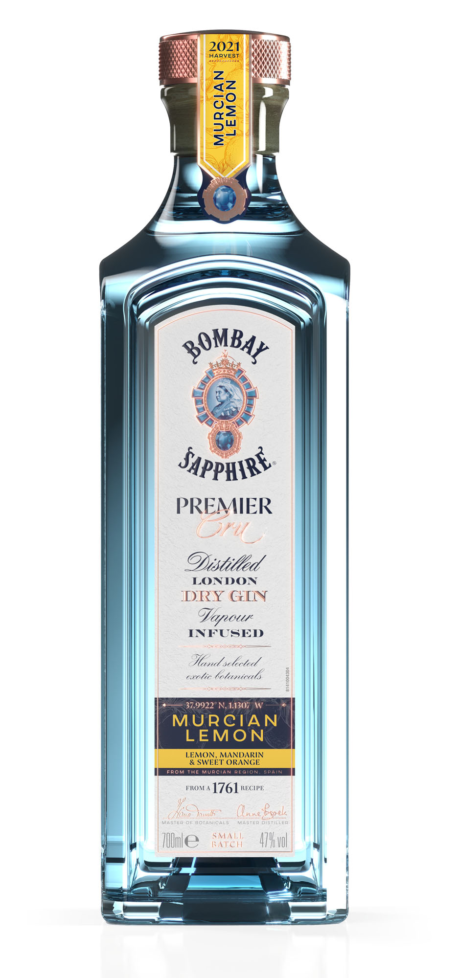 Bombay Sapphire Premier Cru Fles 70 cl 47%