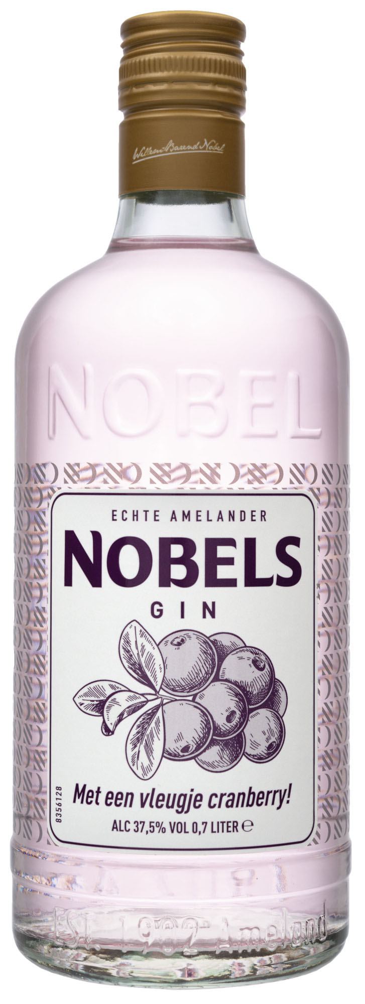 Nobels Pink Gin Fles 70 cl 37,5%