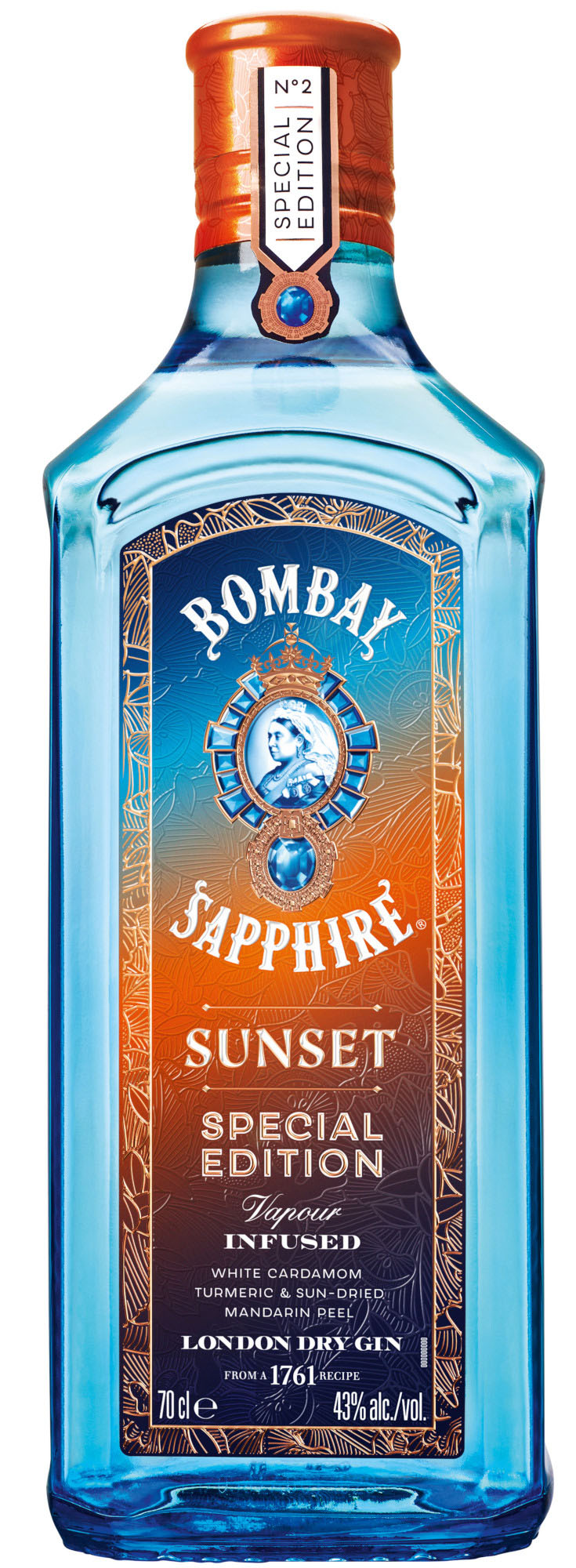 Bombay Sapphire Sunset Fles 70 cl 43%