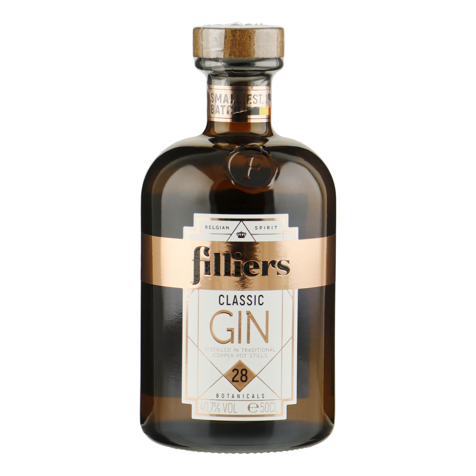 Filliers Dry Gin 28 Fles 50 cl 40,7%