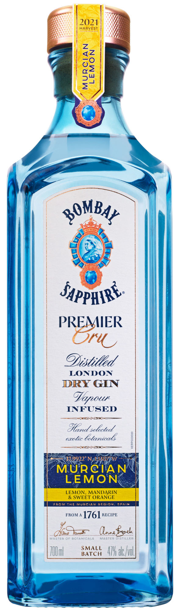 Bombay Sapphire Premier Cru Fles 70 cl 47%