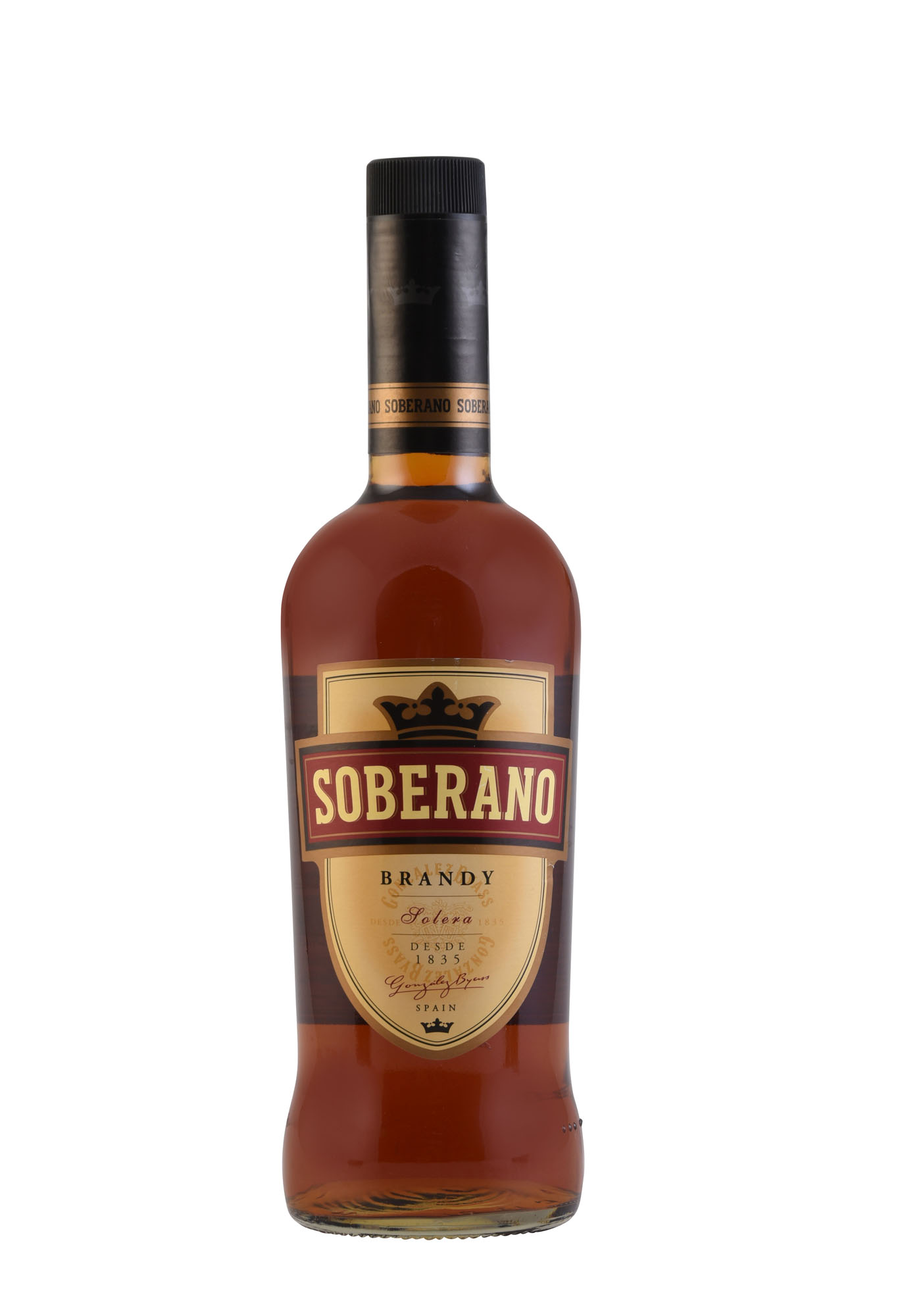 Brandy Solera Soberano Fles 70 cl 36%