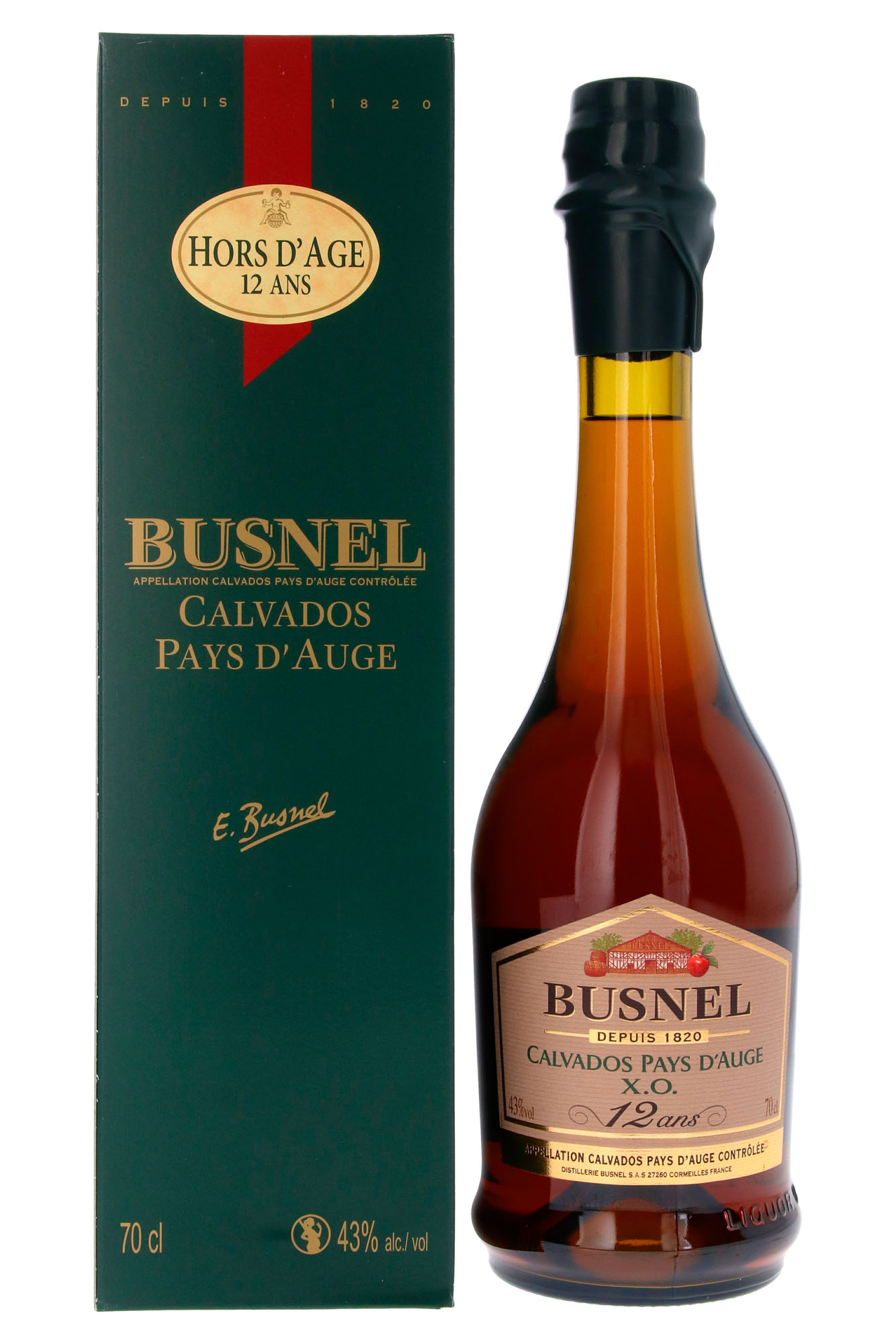 Calvados Busnel Hors d'Age 12Y Fles 70 cl 43%