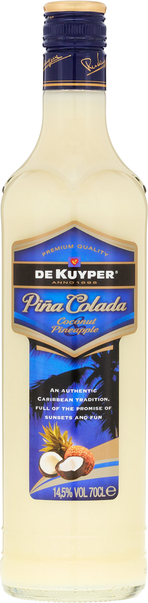 Pina Colada De Kuyper Fles 70 cl 14,5%