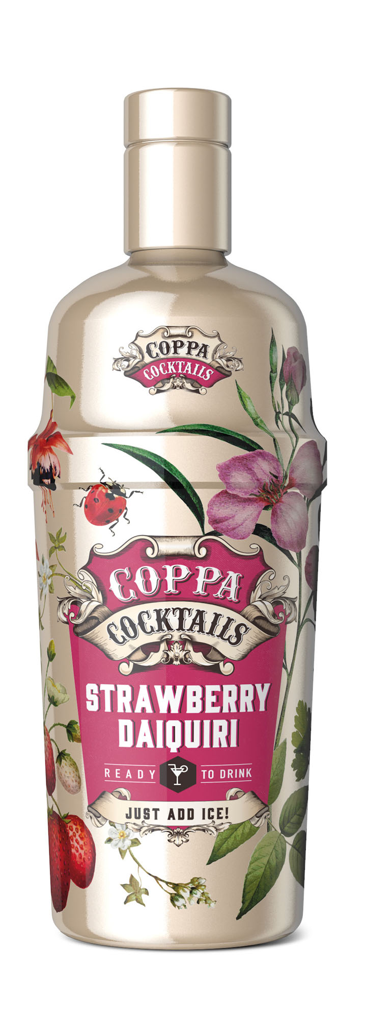 Coppa Cocktails Strawberry Daiquiri Fles 70 cl 10%