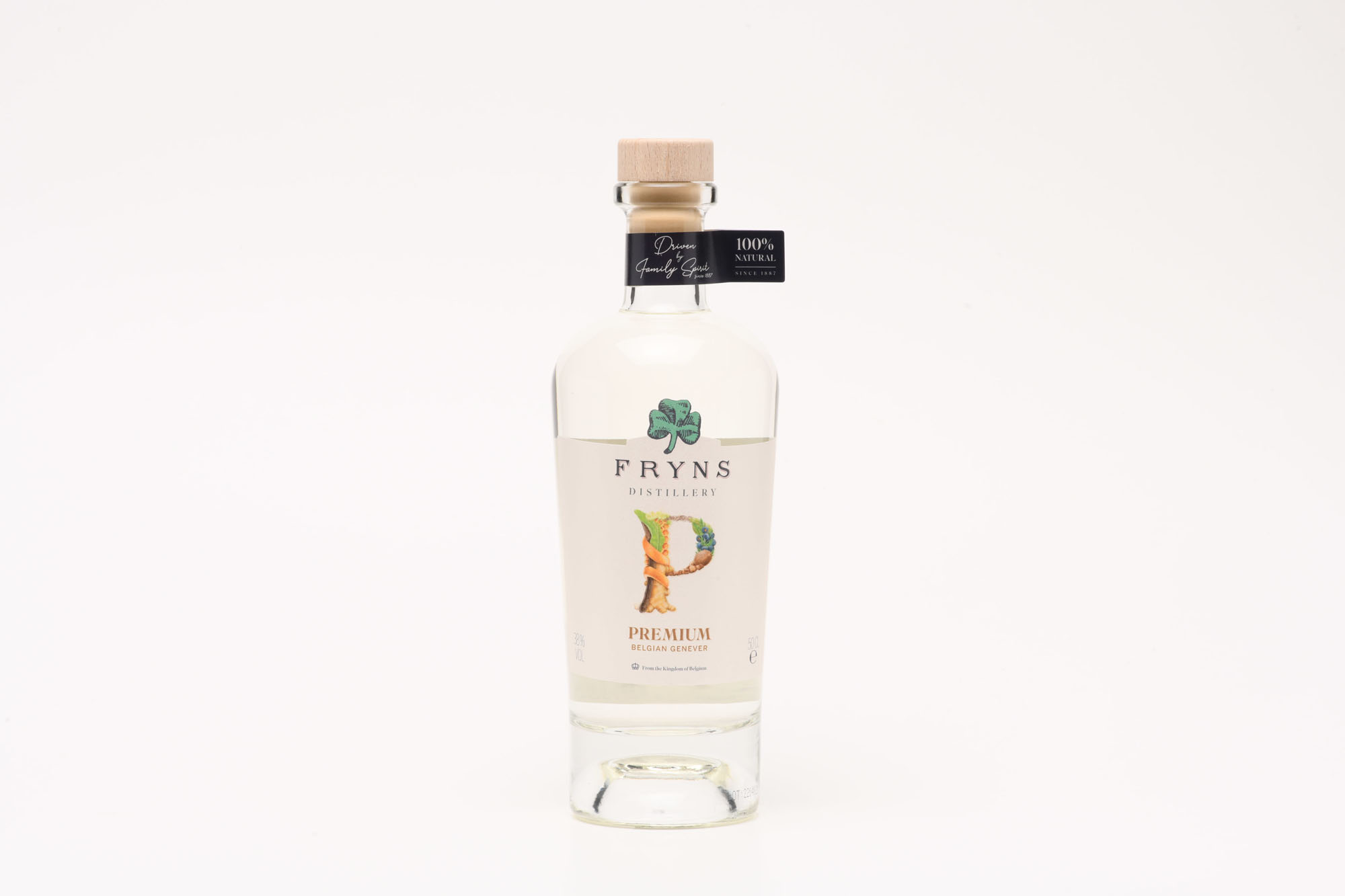 Fryns Premium Belgian Genever Fles 50 cl 38%