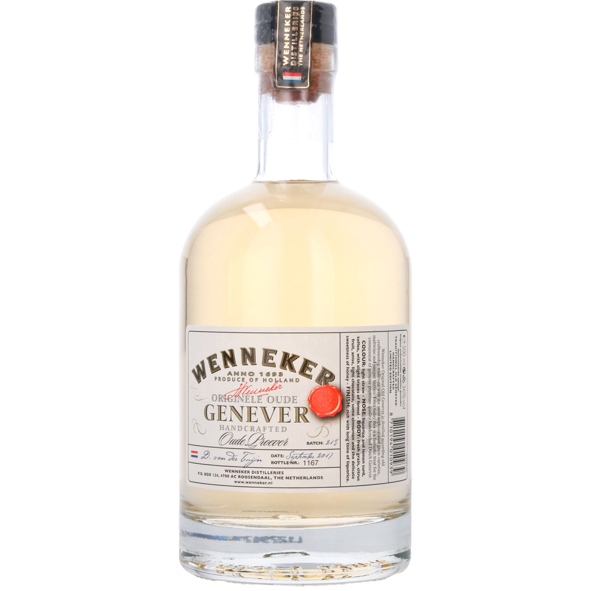 Wenneker Oude Proever Fles 50 cl 36%