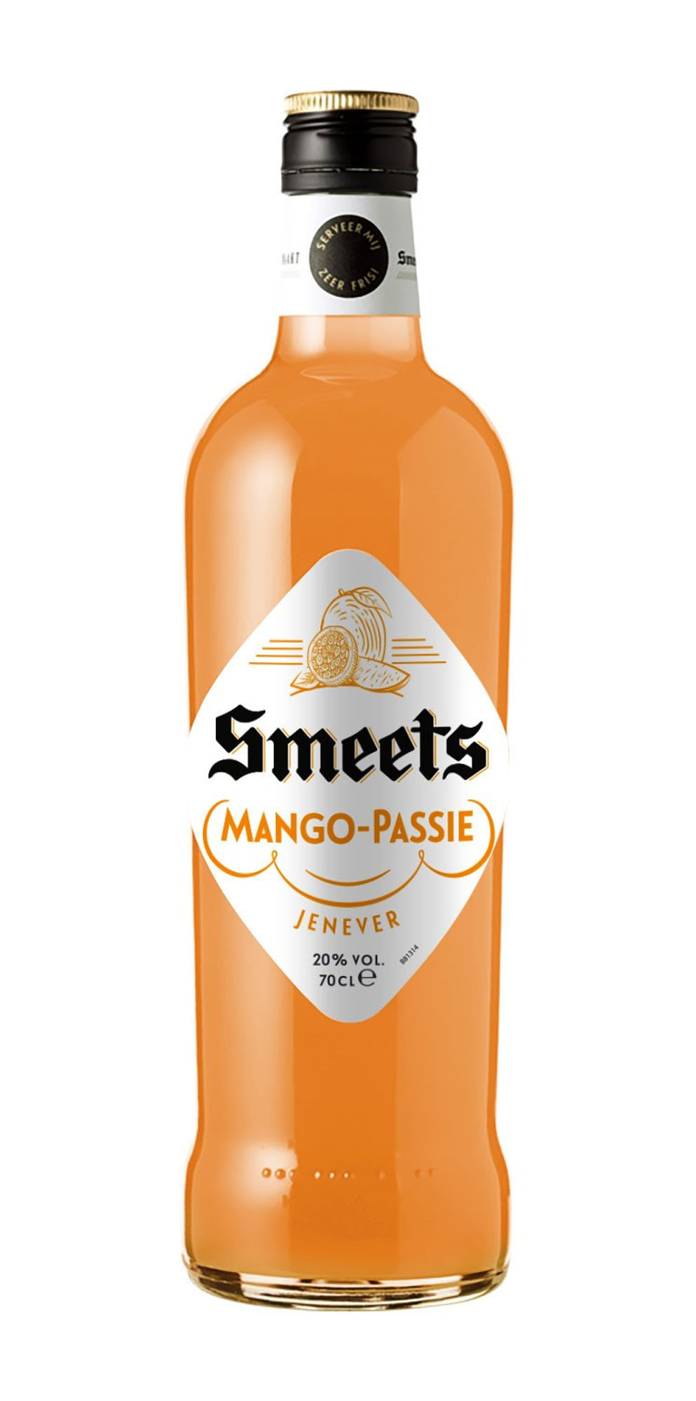 Smeets Mango-Passie Likeur Fles 70 cl 20%