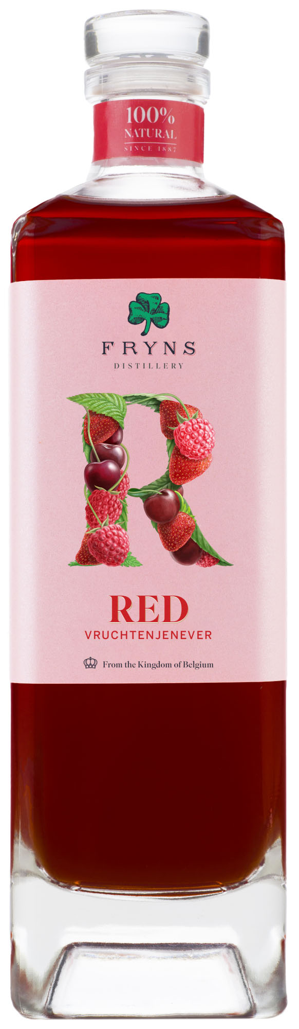 Fryns Red Vruchtenjenever Fles 70 cl 22%