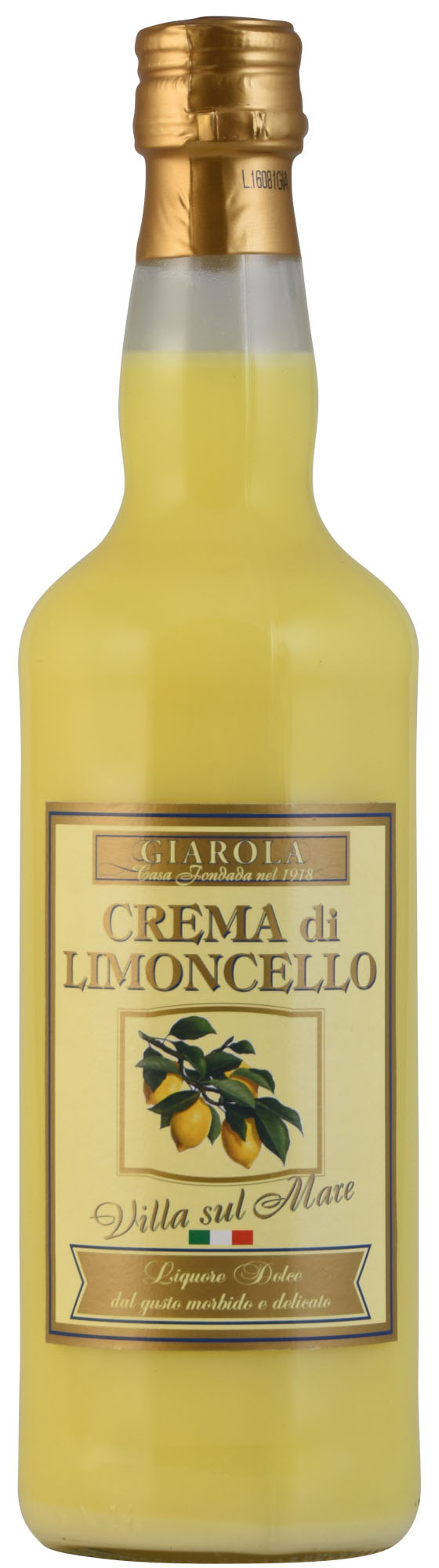 Crema Di Limoncello Fles 70 cl 17%