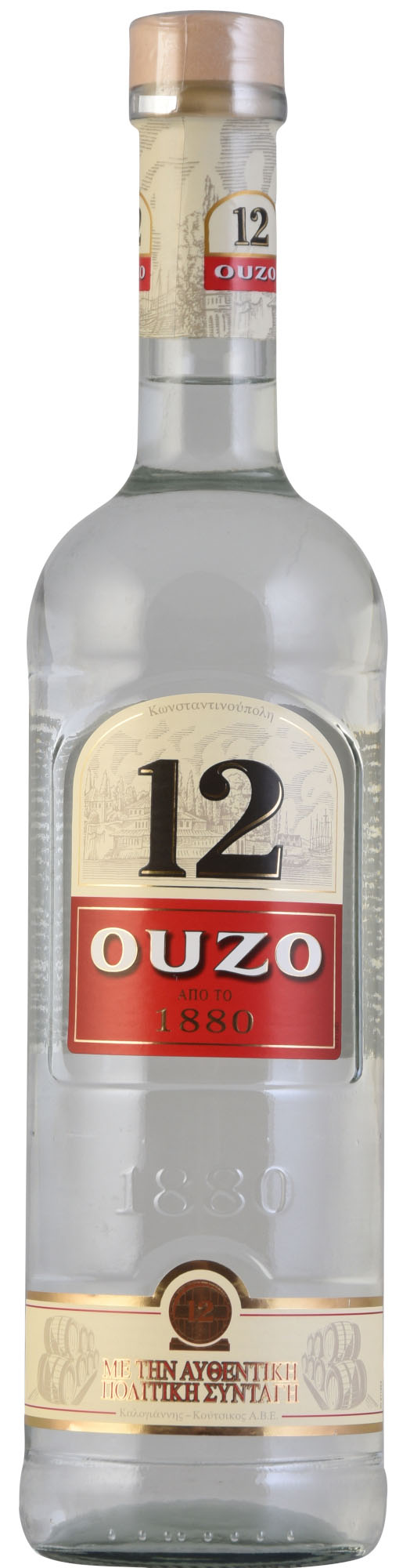 Ouzo 12 Fles 100 cl 40%