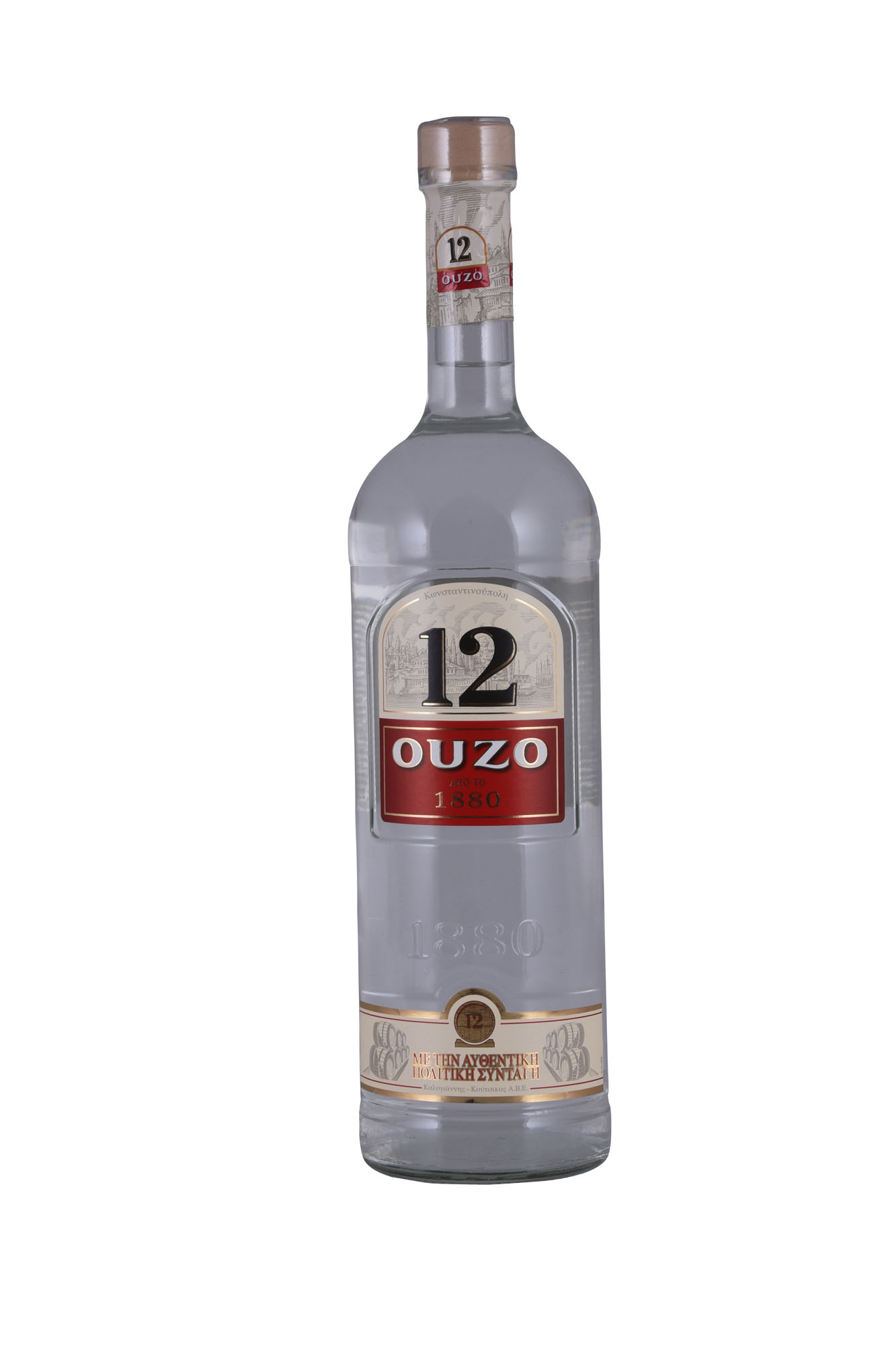 Ouzo 12 Fles 70 cl 38%