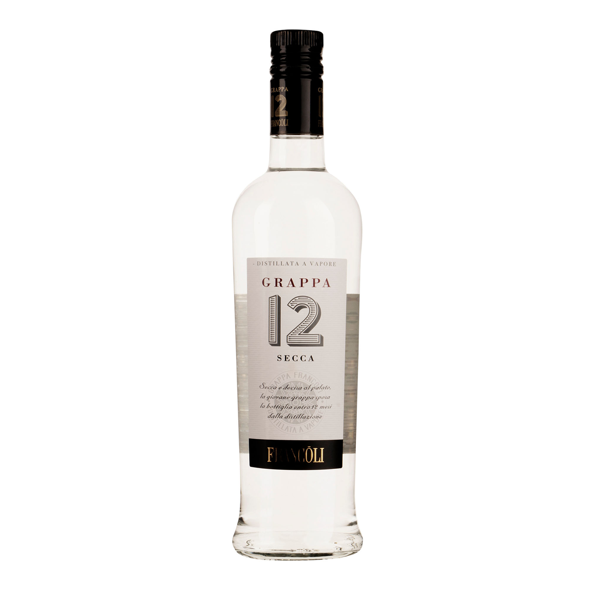 Francoli Grappa Bianca Fles 70 cl 40%