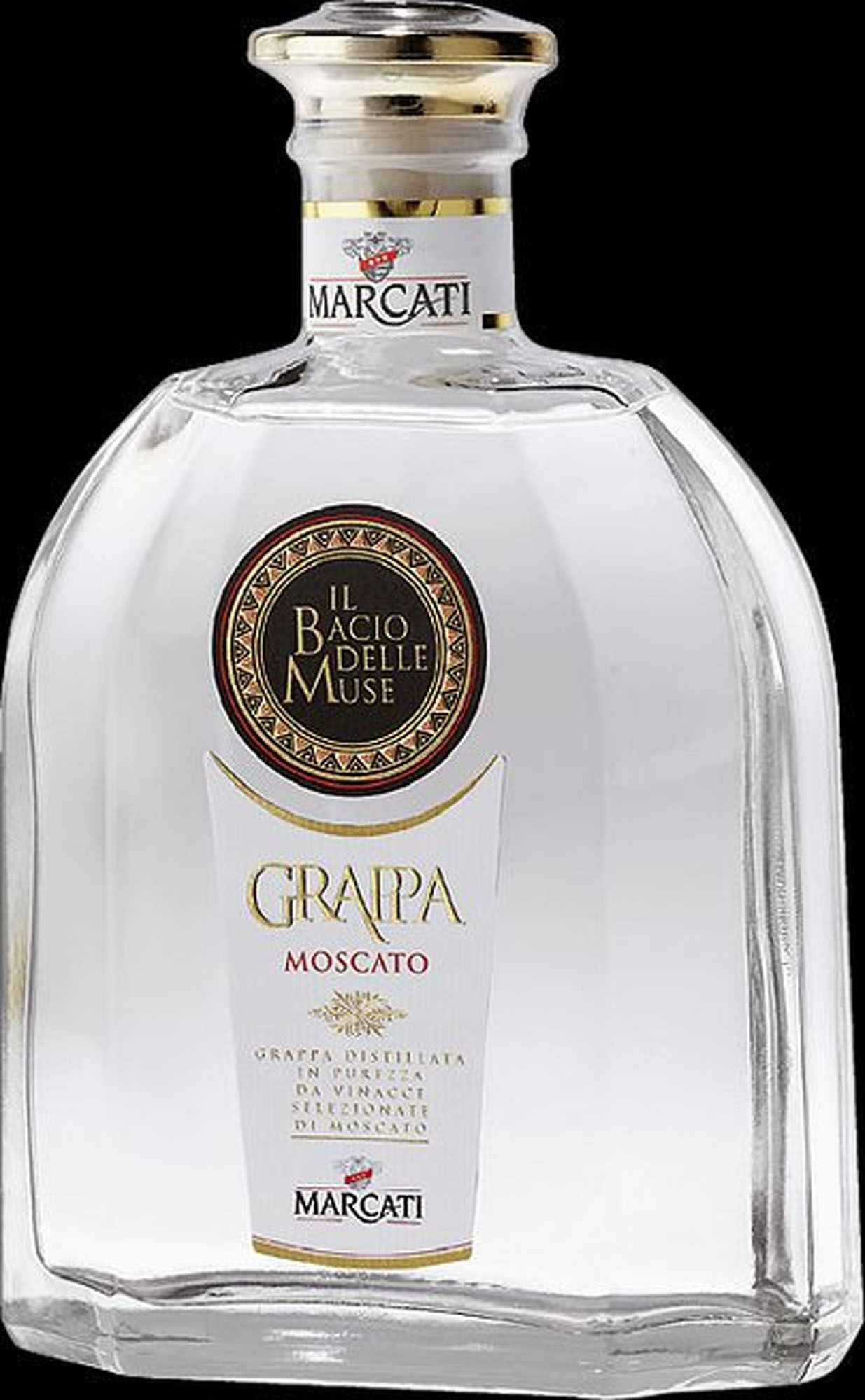 Marcati Grappa Moscato Fles 70 cl 40%