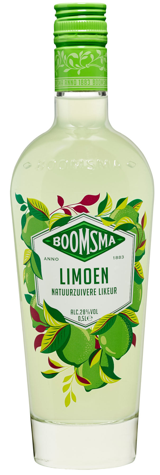 Boomsma Limoenlikeur Fles 50 cl 28%