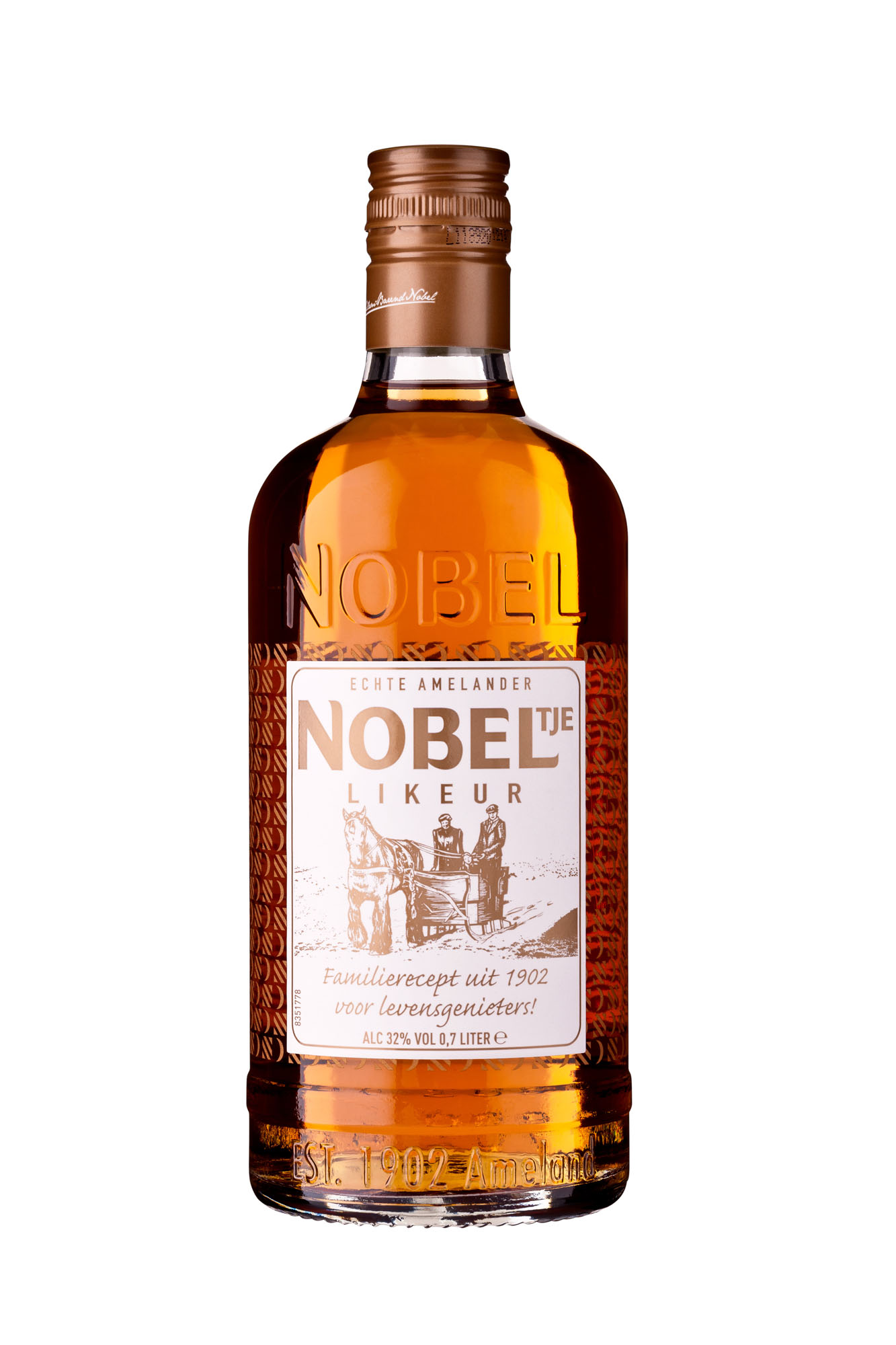 Nobeltje Likeur Fles 70 cl 32%