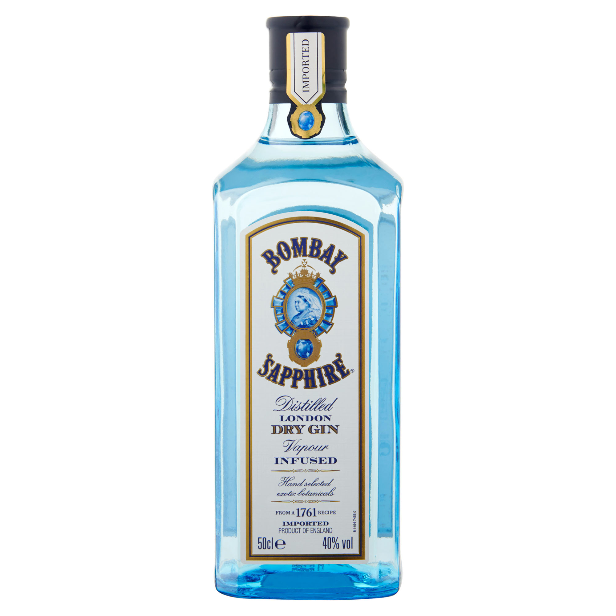 Bombay Sapphire Gin Fles 50 cl 40%